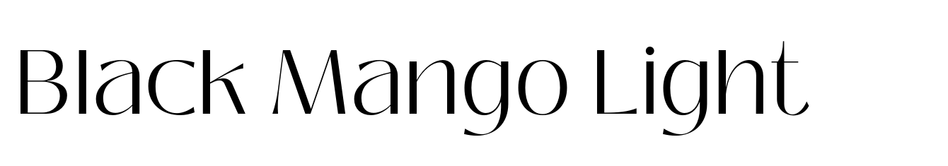 Black Mango Font | Webfont & Desktop | MyFonts